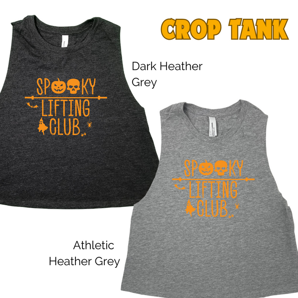 Spooky Lifting Club Tank - Liberte Lifestyles Fitness Tees