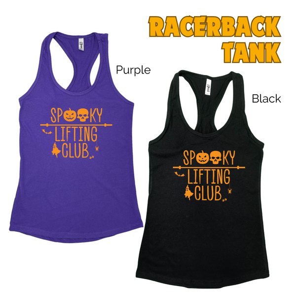 Spooky Lifting Club Tank - Liberte Lifestyles Fitness Tees