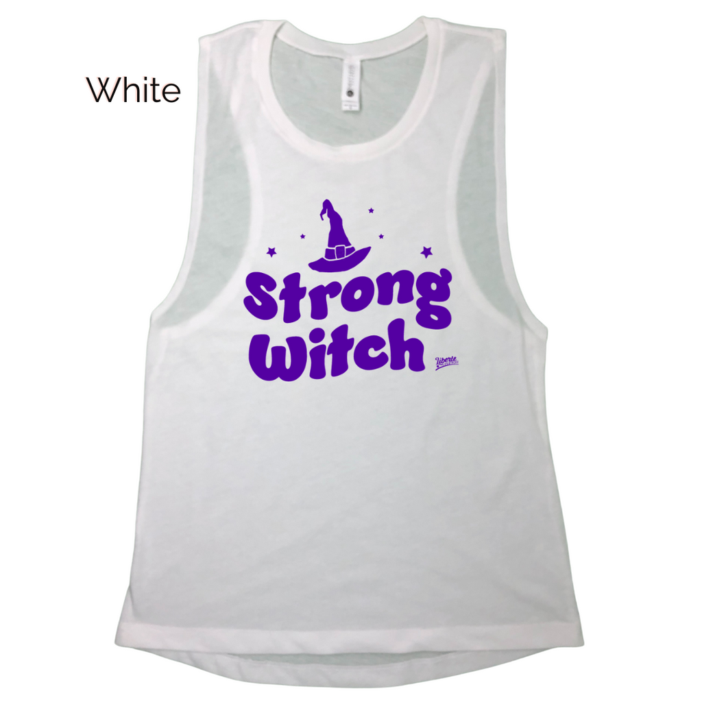 Strong Witch Muscle Tank - Liberte Lifestyles