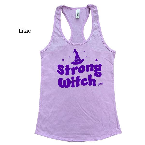 Strong Witch Racerback Tank