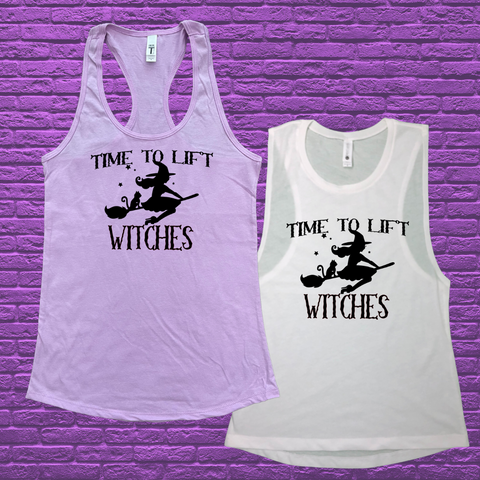 Time to Lift Witches Tank