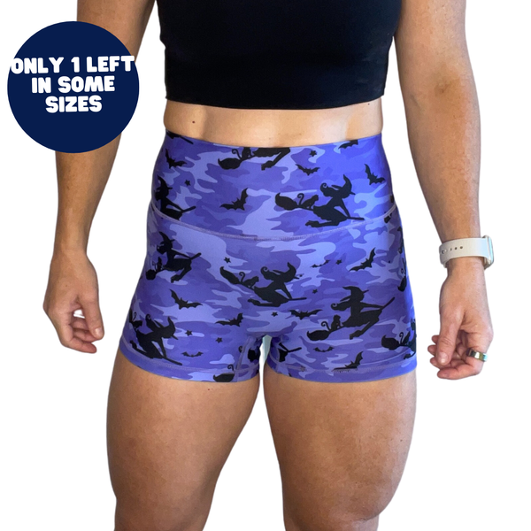 Bewitching Camo 3" Sporty Shorts - FINAL SALE