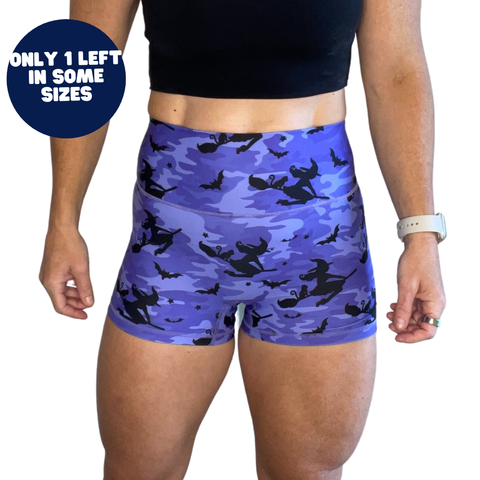 Bewitching Camo 3" Sporty Shorts - FINAL SALE