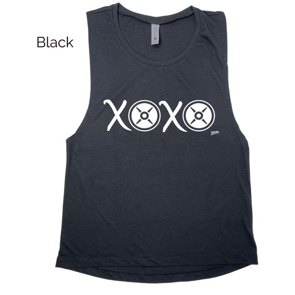 XOXO tank - Liberte Lifestyles Valentines Day Workout Tanks 