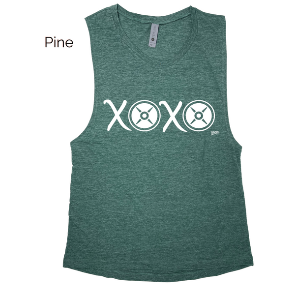 XOXO tank - Liberte Lifestyles Valentines Day Workout Tanks 