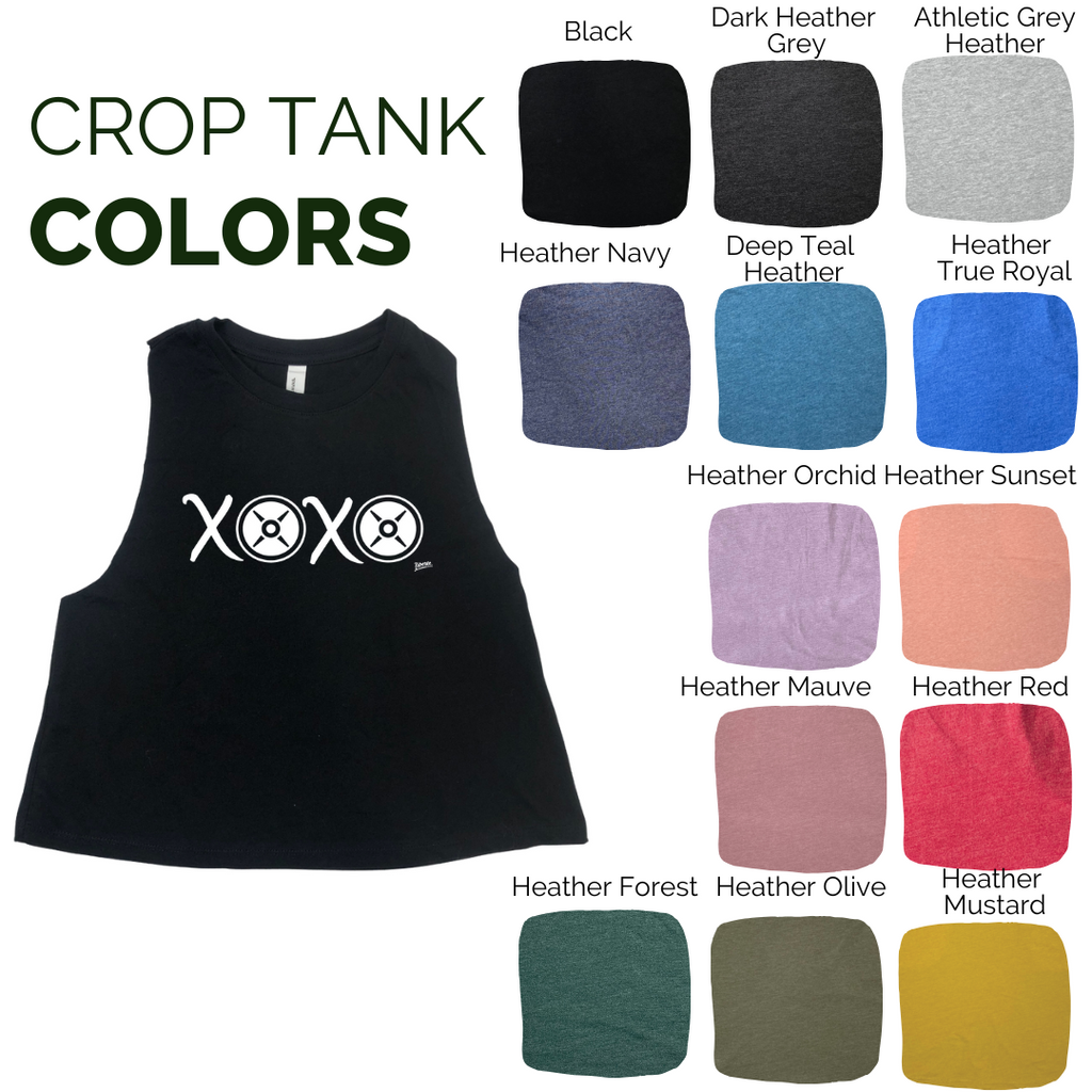 xoxo valentines day lifting tank - liberte lifestyles fitness gym apparel & accessories