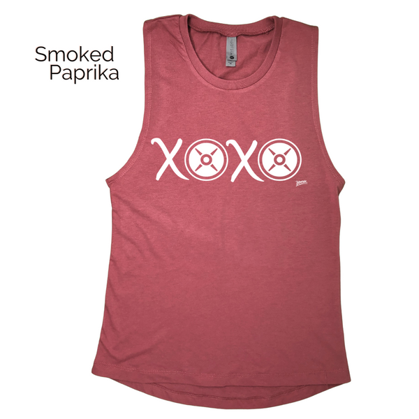 XOXO tank - Liberte Lifestyles Valentines Day Workout Tanks 