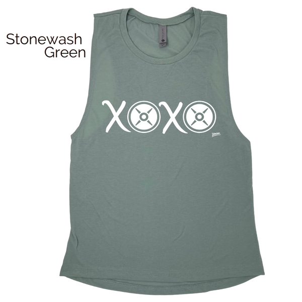 XOXO tank - Liberte Lifestyles Valentines Day Workout Tanks 