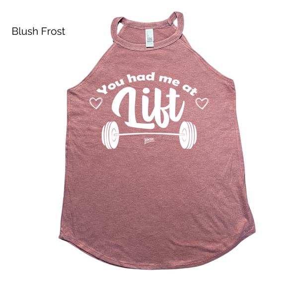 You had me at lift tank - Liberte Lifestyles valentines day workout tank