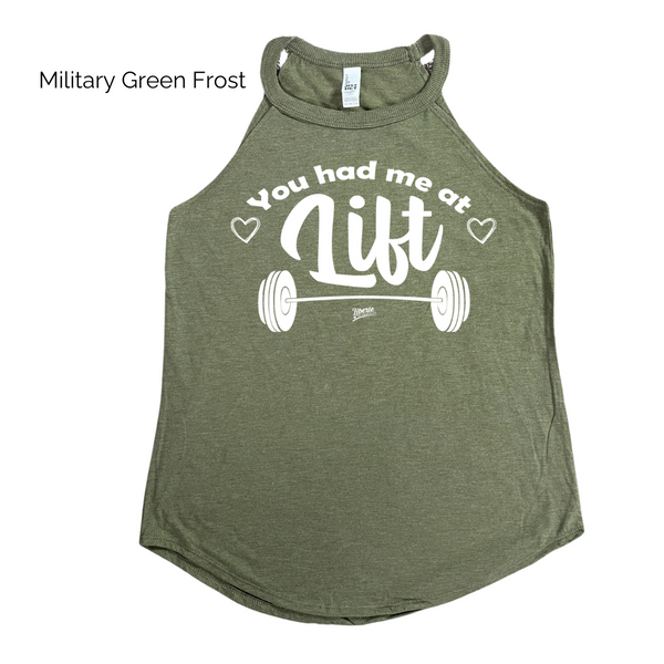 You had me at lift rocker tank - Liberte Lifestyles Fitness tanks