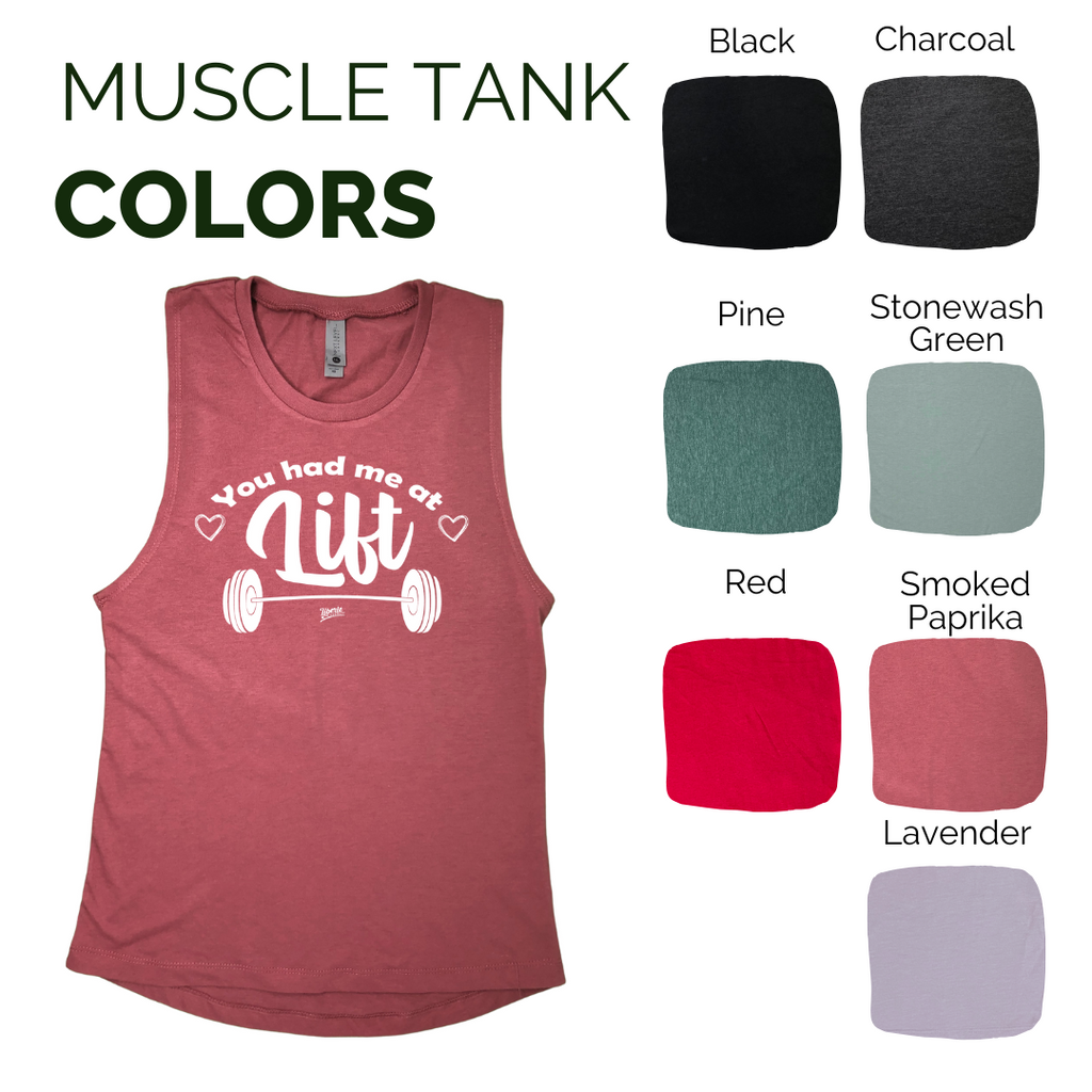 You had me at lift tank - Liberte Lifestyles valentines day workout tank
