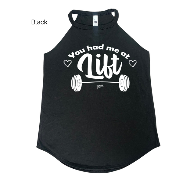 You had me at lift rocker tank - Liberte Lifestyles Fitness tanks