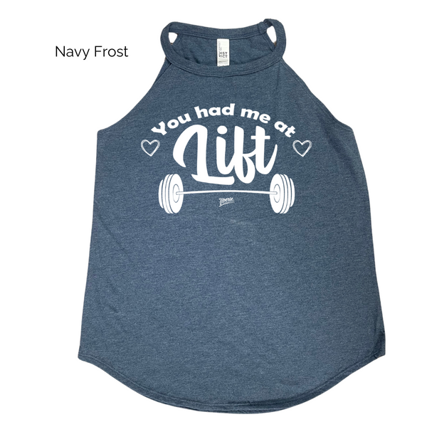 You had me at lift rocker tank - Liberte Lifestyles Fitness tanks