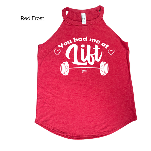 You had me at lift rocker tank - Liberte Lifestyles Fitness tanks