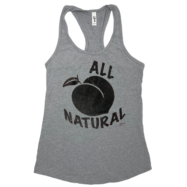 Liberte Lifestyles Fitness Gym Apparel & Accessories - all natural peach gym tank top for women