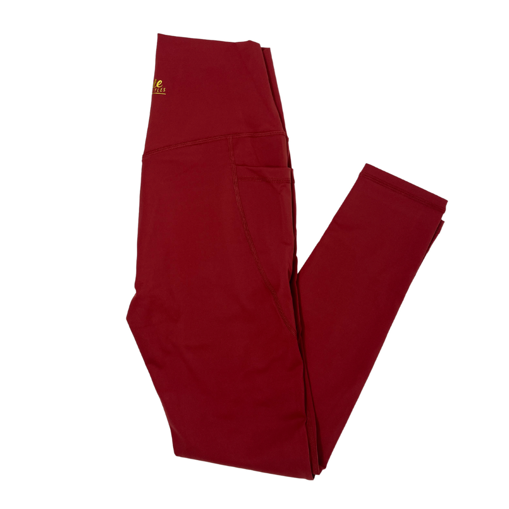Hobbs Kassandra Corduroy Trousers, Dark Red at John Lewis & Partners