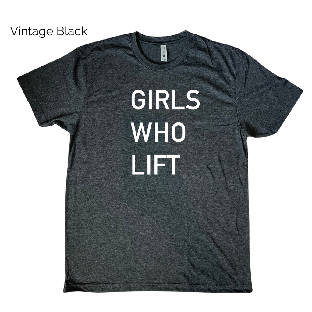 Girls who lift tshirt - crossfit apparel and accessories
