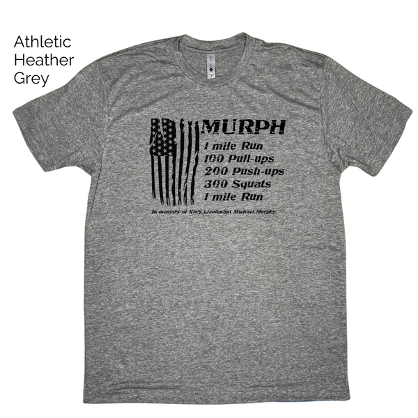 Murph workout tshirt - liberte lifestyles crossfit apparel