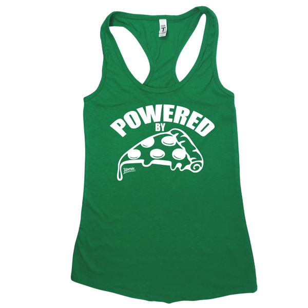 Powered by Pizza Racerback Tank