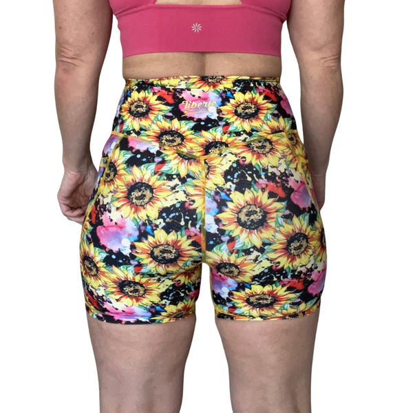 Sunflower Burst 5" Lifestyle Shorts