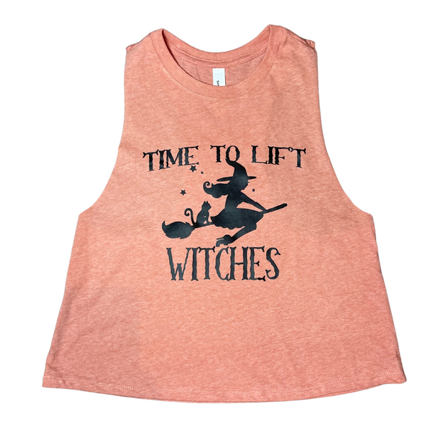 Time to Lift Witches Crop Tank