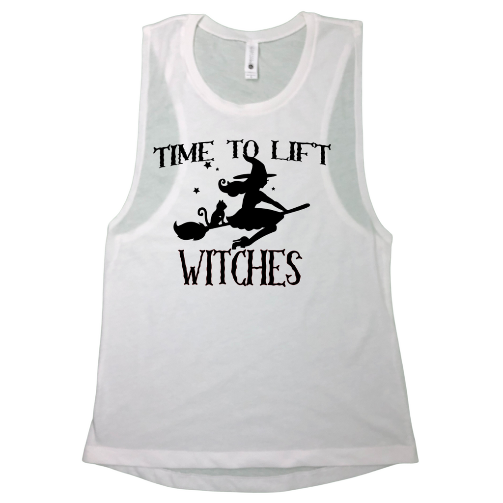 Time to Lift Witches Muscle Tank