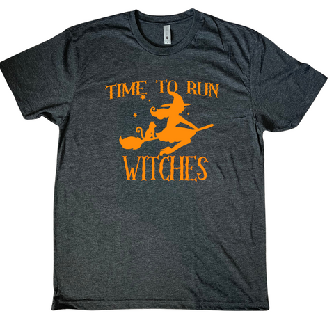 Time to Run Witches Tee