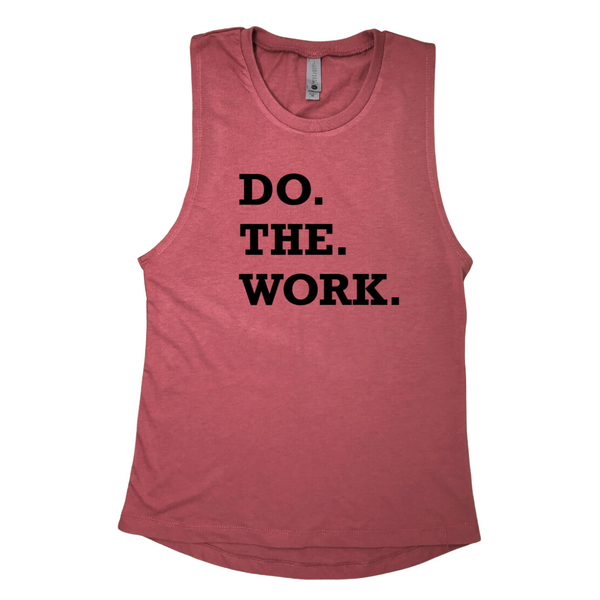 Do the work muscle tank - liberte lifestyles gym fitness apparel and accessories