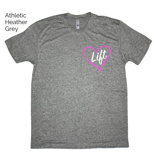 Love to lift valentines day t-shirt - liberte lifestyles gym fitness apparel and accessories