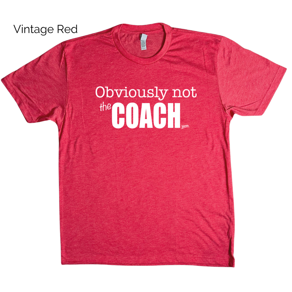 Tee shirt coach humour sales