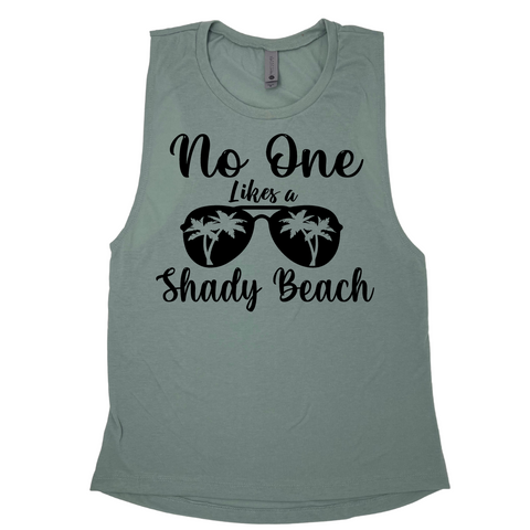 Shady Beach Muscle Tank