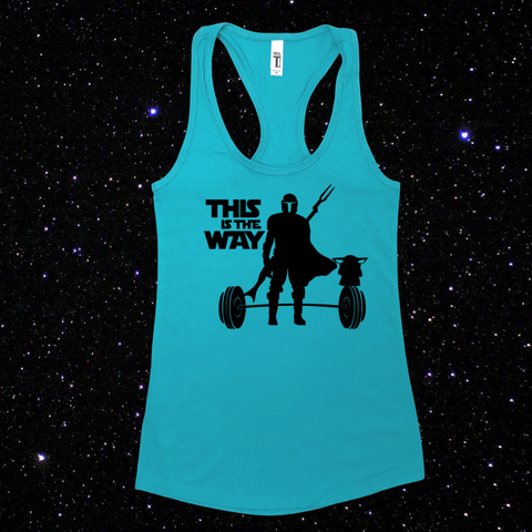 This Is The Way Racerback Tank