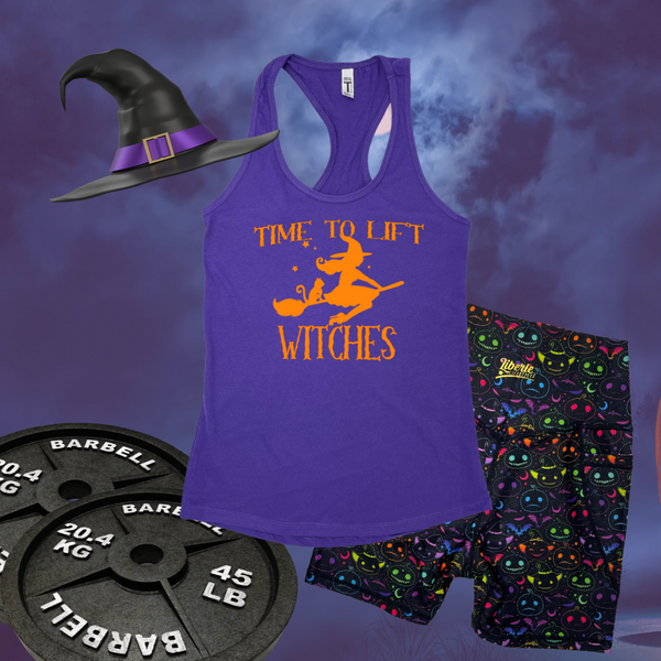 Time to Lift Witches Racerback Tank