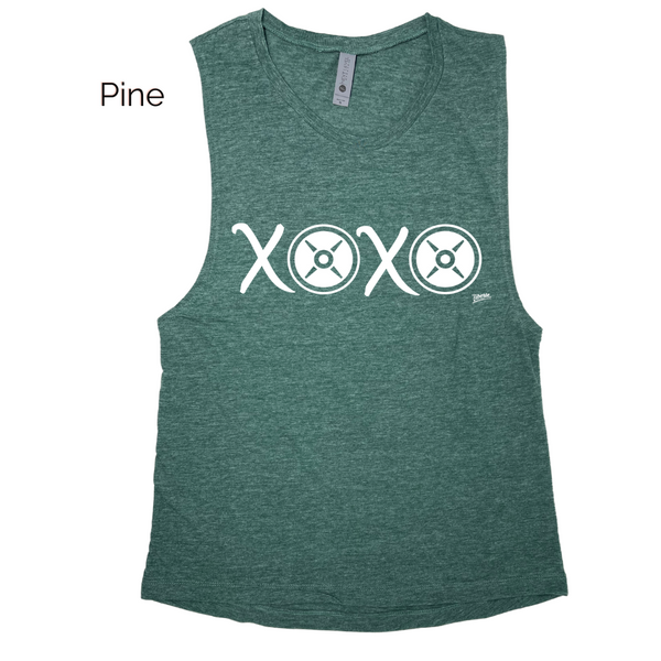 XOXO LIFTING Valentines Day Tank - Liberte Lifestyles Gym fitness apparel & accessories